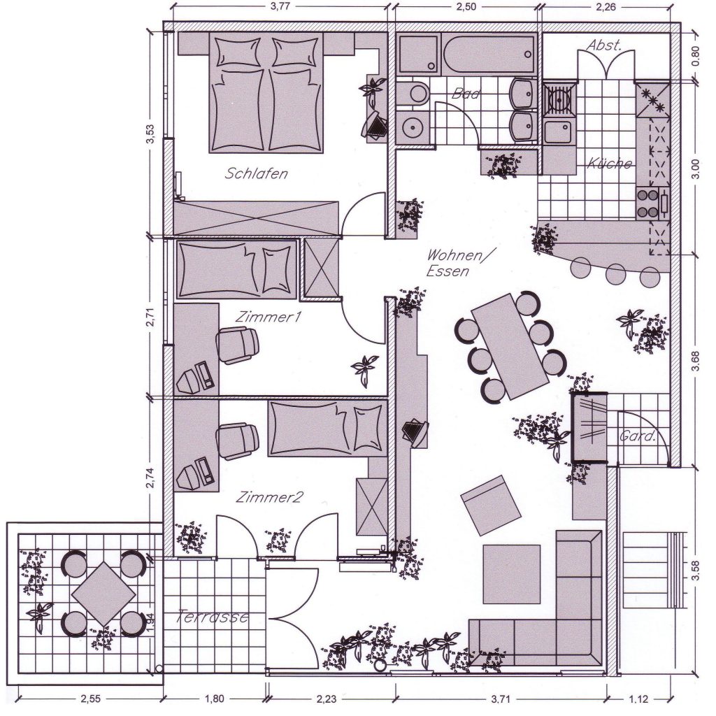 Erdgeschoß - Hausverwaltung Neininger