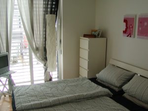 Helles Schlafzimmer